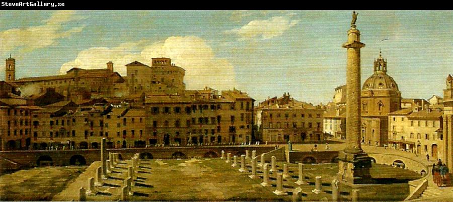 Charles Lock Eastlake view of the forum of trajan rome